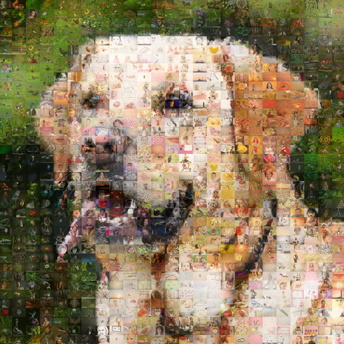 Erstelle dein individuelles Hunde-Fotomosaik – personalisiertes Geschenk