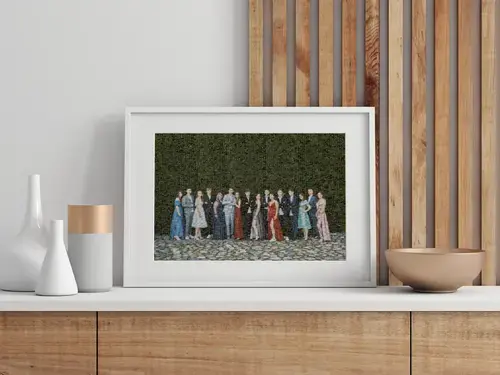 Jahresrückblick Fotomosaik – Bild aus vielen Fotos