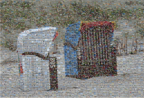 Kundenfoto von Martin für Bewertung Druck Fotomosaik [Online] Dibond 75x50cm